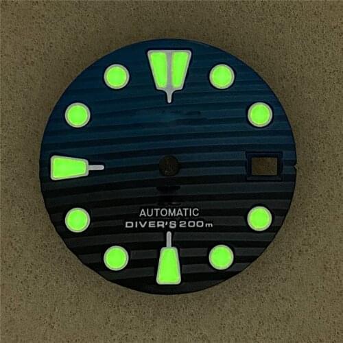 28.5mm Watch Dial for NH35/NH36/4R36 Dial Movement Single Calendar Watch Accessories