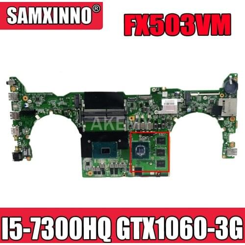 DA0BKLMBAB0 Laptop motherboard For Asus TUF Gaming FX503VM GL503VM FX503V GL503V Test original mainboard I5-7300HQ GTX1060-3G