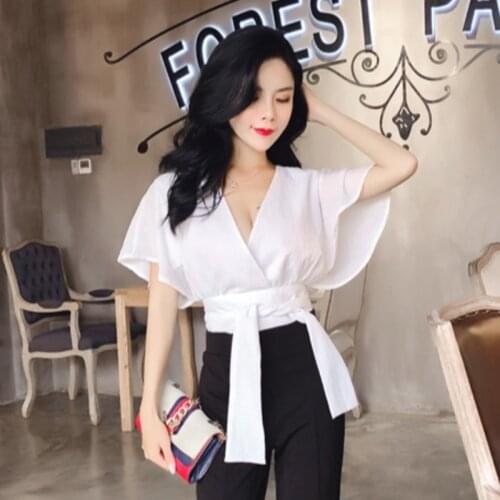 Блузки с запахом EASTQUEEN China At AliExpress