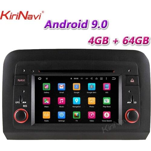 KiriNavi 7" 2 Din Android 9.0 Car Radio For Fiat Idea Panda Lancia Musa Chroma Car Multimedia Player Stereo GPS 4G BT 2003-2011