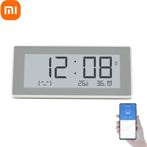 Xiaomi MiaoMiaoCe E-Link INK LCD Screen Digital Clock Moisture Meter High-Precision Thermometer Temperature Humidity Sensor