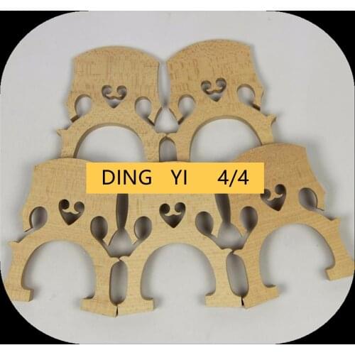 10 Pcs Solid Maple Wood French Style 4/4 Cello Bridge Accessories cello parts