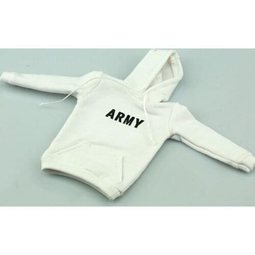 1/6 scale mens trend hooded sweatshirt soldier casual sweater sweater boy many styles soldier accessories