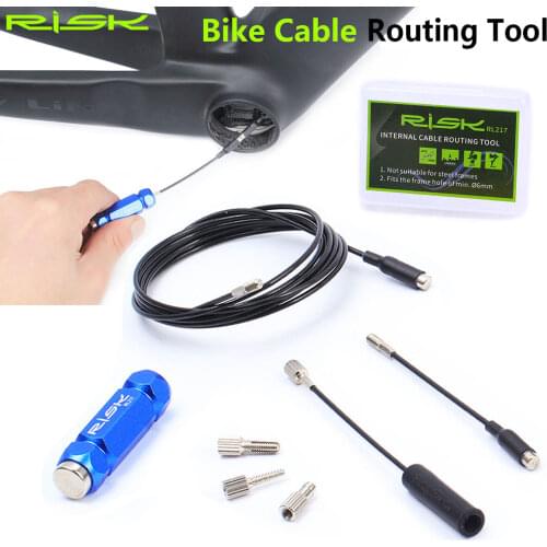 RISK Bicycle Internal Cable Routing Tool Kits For MTB Road Bike Carbon Frame Shift Hydraulic Wire Shifter Guide Install Tool set
