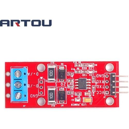 Single-chip TTL to RS485 Module 485 to Serial UART Level Switch Hardware Automatic Control Flow
