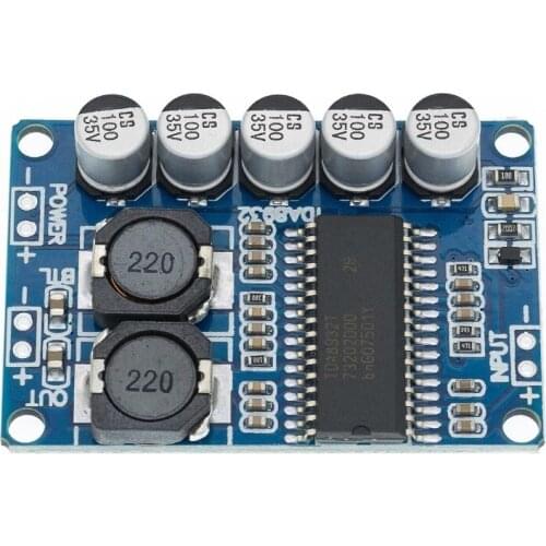 TDA8932 Digital power amplifier board module 35w mono amplifier module High-power low power consumption
