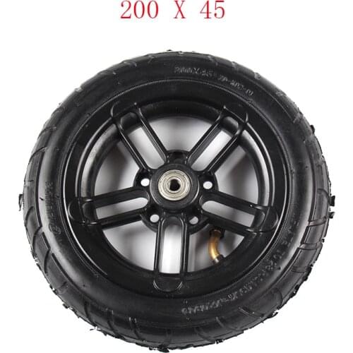 200*45 Wheel Pneumatic Tire Inner Tube Outer Tyre For E-twow S2 Scooter M8 M10 Pneumatic Wheel 8" Scooter Wheelchair Air Wheel