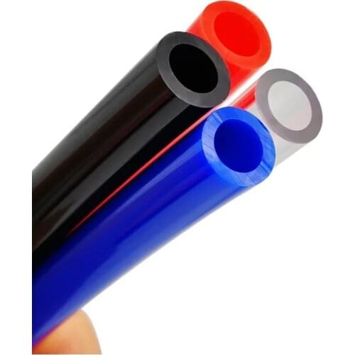 1m Air Tubing Pneumatic Pipe Tube Hose 10mm OD 6.5mm ID 8mmx5mm 6mmx4mm 2.5mm 12x8mm Transparent Pneumatic Pats PU Gas Pipe Hos