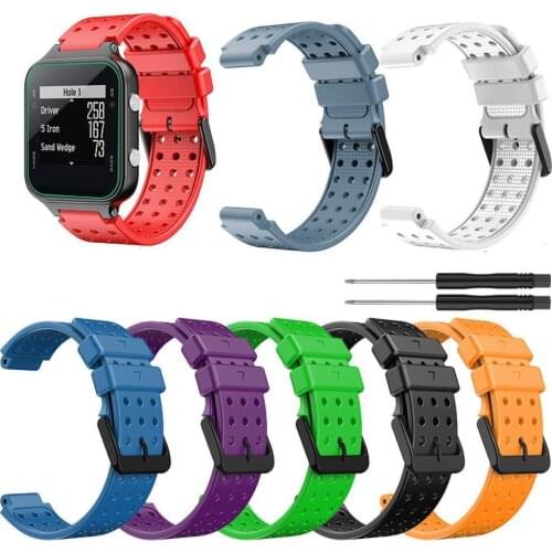Silicone Band Soft Strap Bracelet For Garmin- Approach S20 Smart Watch Band Replacement Wristband For Garmin- Approach S20 New