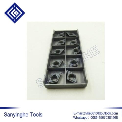 High quality 50pcs/lots DCMT11T308-PM 4225 / DCMT11T308-PM 4235 / DCMT11T308-PM 4325 CNC Carbide Turning Inserts