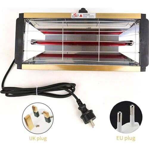 1000W Handheld Quick Release Paint Lamp Paint Fixing Drying Lamp Intelligent Timing Heating Light Car Body Repair Accessories