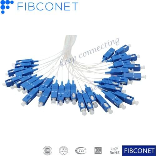1X32 0.9mm Sc/UPC Mini Blockless Optical Fiber PLC Splitter