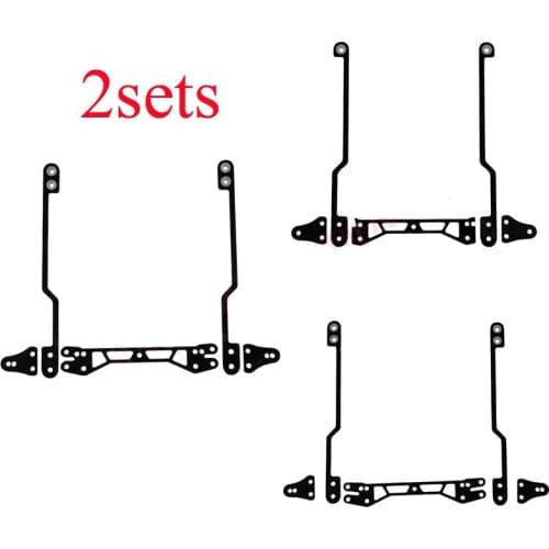 2 Sets Lightweight Lantern Glass Fiber Handing Damper for S1/S2/VS/MA/MS Chassis Spare Parts for Tamiya Mini 4WD Car Model