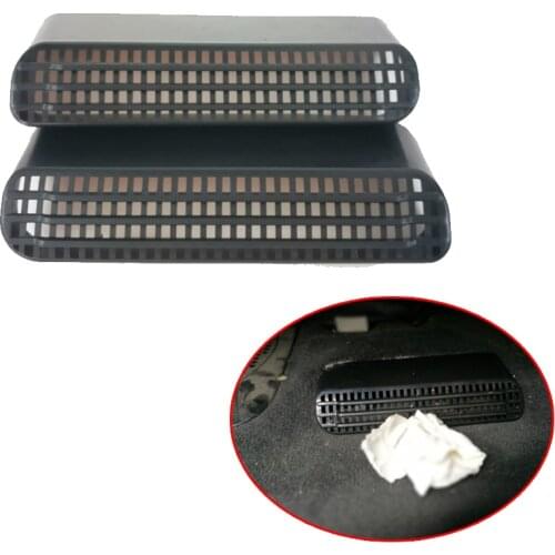 2pcs/set Under Seat AC Heat Floor Air Conditioner Duct Vent Outlet Grille Cover For BMW 3 Series F30 F31 G20 G28 Car Accessories