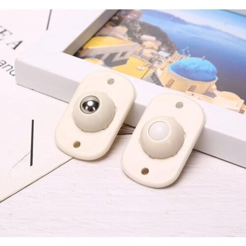 4Pcs/set Adhesive Casters Rollers for Cabinet Drawer Storage Box Trash Box
