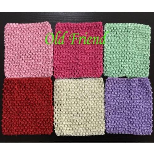 6" Crochet Headbands, Knitted Elastic Headbands, Stretch Hair Bands 48pcs/lot 11 color free shipping