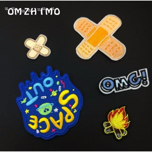 Bandage Embroidery Patch for Clothes Ironing on Stickers Biker Patch Sewing Applique for Jacket Jeans Shoes Backpack Badges