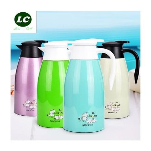 FREE SHIPPING water bottle Heat preservation thermal insulation kettle pot stainless steel hot water kettle outdoor 2 litre
