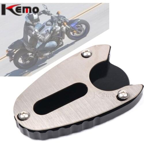 For SUZUKI SV650 SV 650 2016-2019 SV650X SV 650X 2018 2019 Motorcycle CNC Kickstand Foot Side Stand Extension Pad Support Plate