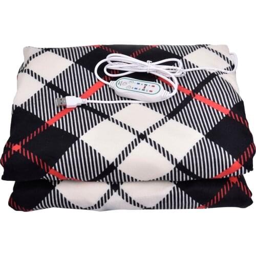 USB Electric Blanket Warm Heated Shawl Smart Adjustable Warmer Carpet Electric Mattress Wearable Soft Heating Blanket