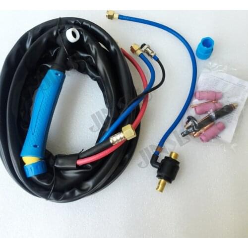 WP-18 WP18 Water cooled Welder Torch Welding Tig Torch Blue Handle 4M Water And Electric Separate