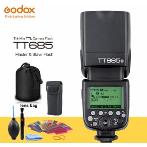 Godox TT685 TT685C TT685N TT685S TT685F TT685O TTL HSS Camera Flash Speedlite for Canon Nikon Sony Fuji Olympus Camera