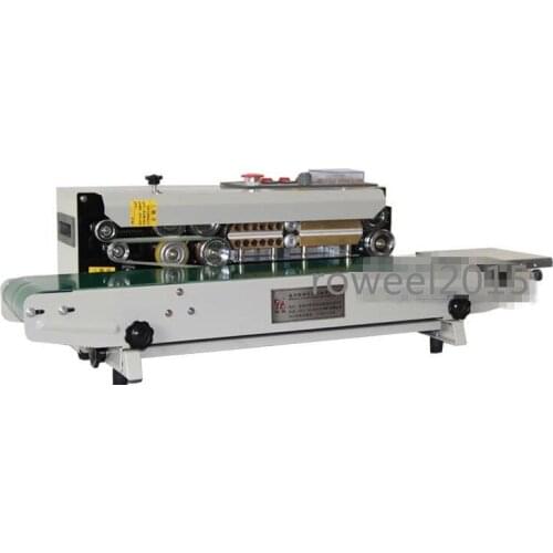 FR-770 Continuous film sealing machine,plastic bag package machine,band sealer,horizontal heating sealing machine(220V/50Hz) ya