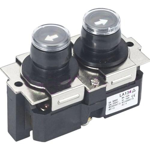 Crane Electric Hoist Up Down Waterproof Pushbutton Switch Crane Micro Control Switch LA137-A 16A 220V