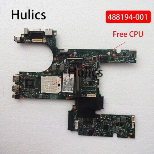 Hulics Original 488194-001 Laptop Motherboard For Hp compaq 6535B 6735B main board free CPU