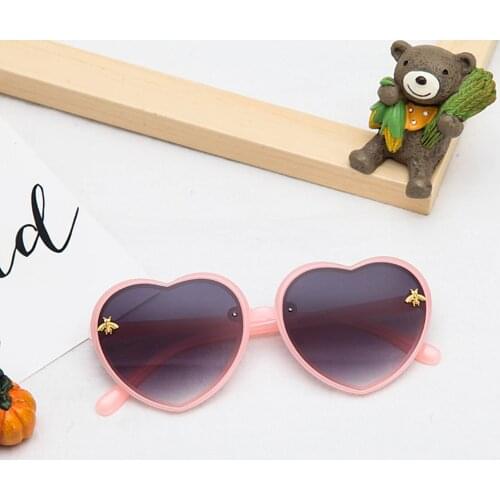 Cute Heart Shape Kids Sunglasses Eyewear Fashion for Children Eyeglasses