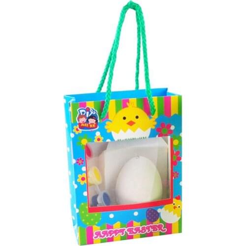 Multi-Purpose Painted DIY Craft Kit Easter Egg Decorating Kit Handmade Material Package Easter Egg Craft Birthday Gift For Kids