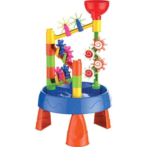 Baby Beach Sand Toys Set Water Sand Fun Table Playset Pretend Play Toys Kids Childrens Day Gift Beach Toy Kit