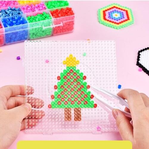 72 colors 39000pcs Perler Toy Kit 5mm/2.6mm Hama beads 3D Puzzle DIY Toy Kids Creative Handmade Craft Toy Gift