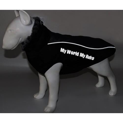 2021 new pet clothes, autumn and winter warm pet jackets, outdoor plus cotton dog clothes, pet supplies