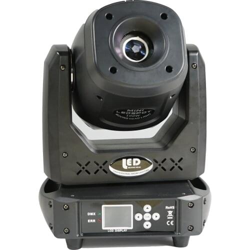 Moving Head 100W Led Dj Spot Quad 5 Face Prism Projector Stage Light Professional Disco Wedding Dj Party Show Lighting