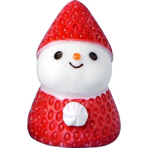 Fruit Christmas Cake Gift Home Decoration Accessories Figurine Fairy House Garden Miniatures Decor Micro Landscape Ornaments DIY