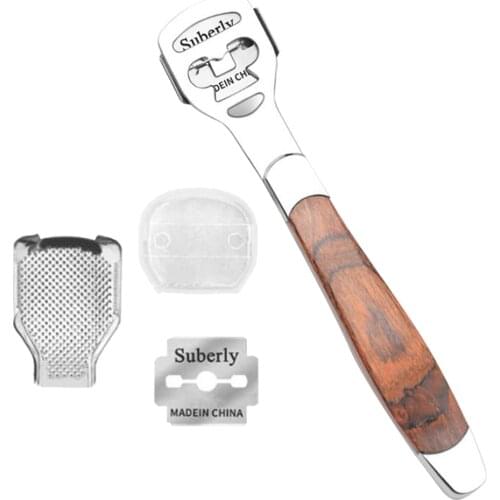 Pro Hard Dead Skin Corn Cutter Foot Care Set Heel Scraper Carbon Steel Professional Callus Remover Foot Care