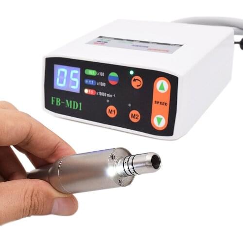Dental Lab Micromotor Machine Motor For Dental Contra Angle Optic Fiber Handpiece Teeth Whitening Polisher Dental Equipment