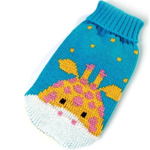 Warm Dog Clothes for Small Medium Dogs Knitted Cat Sweater Pet Winter Clothing for Chihuahua Bulldogs Puppy Costume Yorkies Coat