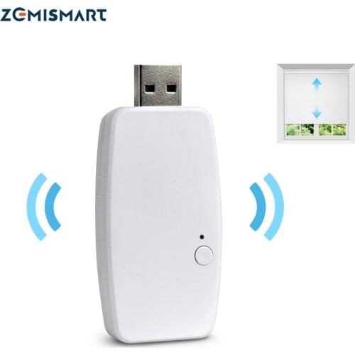 Zemismart Wifi Dongle For Am15 Roller Shade Motor Tuya App Control Mini Design Smart Curtain