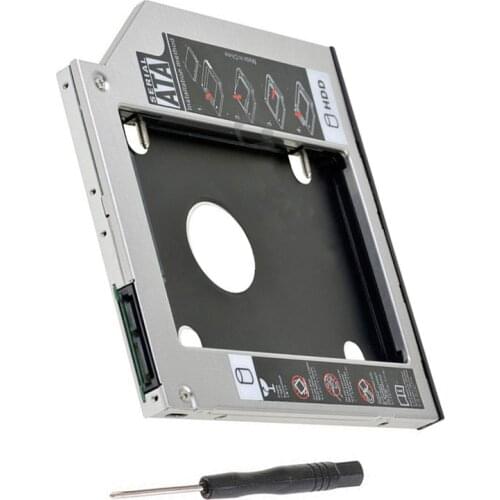 9.5mm SATA 2nd SSD HDD Caddy for Lenovo ThinkPad Edge E431 E531 E540 Hard Disk Drive Caddy