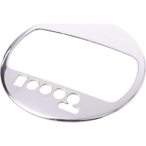 ABS Chrome Car Gear Shift Panel Trim Frame Cover Moulding For Kia Sportage R T21E