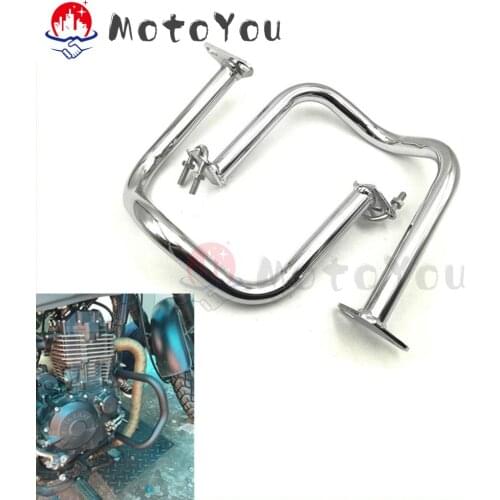 CB400SS Engine Guard Highway Crash Bar Steel Bumper Buffer Frame Side Protection for Honda CB 400 SS