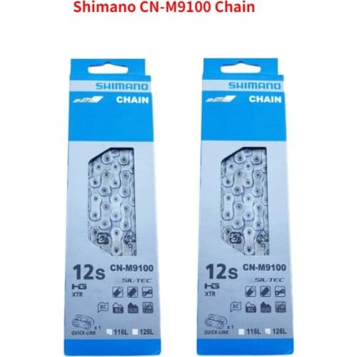 Shimano XTR CN M9100 Chain 12-Speed Mountain Bike Bicycle Chain CN-M9100 MTB Road Bike Chains