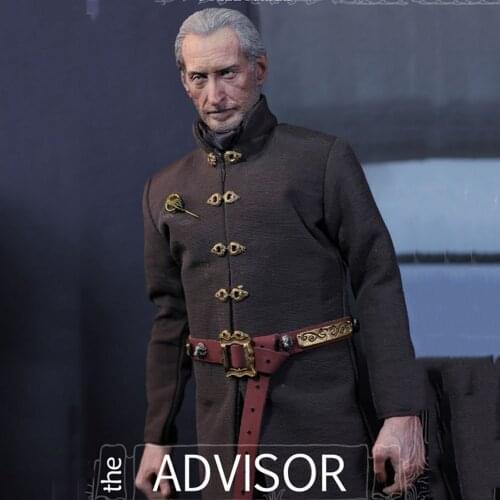 AF22 1/6 Scale Male Duke of Kaiyan City Golden Hand The Advisor Tywin Lannister Action Figure Model for Fans Holiday Gifts