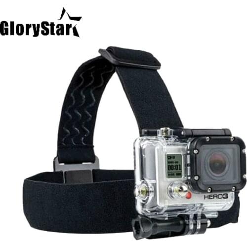 Elastic Mount Belt Adjustable Head Strap Band for Go Pro Session Gopro Hero 876543 SJCAM Xiaomi Yi 4k Action Camera Accessories