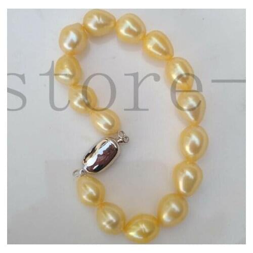 Hot sell 10-12mm 7.5-8in Charming Natural AAA SOUTH SEA Pearl Bracelet