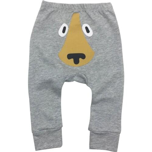 Wholesale Baby Pants Cotton Autumn Leggings for boys girls Mid Full Length Baby Trousers