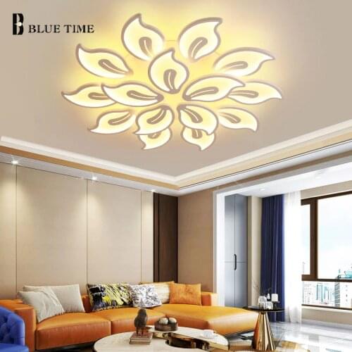 Modern LED Chandeliers Home Lights LED Ceiling Chandelier Lamps For Living Room Bedroom kitchen Surface Mount Indoor Lighting