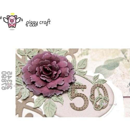 Piggy Craft metal cutting dies cut die mold New 10Pcs Dotted numbers Scrapbook paper craft knife mould blade punch stencils dies